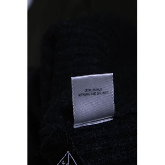 Divine Heritage Womens Cropped Turtleneck Sweater Black Size 0 14215091 - Picture 6 of 6